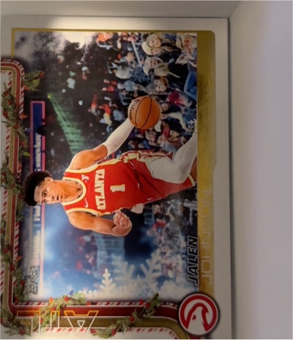 2025-26 Topps Holiday #H52 Jalen Johnson — front