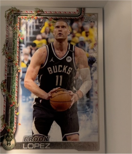 2025-26 Topps Holiday #H47 Brook Lopez — front