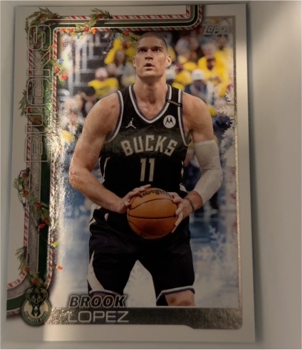 2025-26 Topps Holiday #H47 Brook Lopez — front