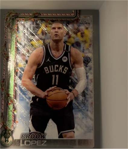 2025-26 Topps Holiday #H47 Brook Lopez — front