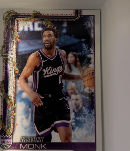 2025-26 Topps Holiday #H131 Malik Monk — front