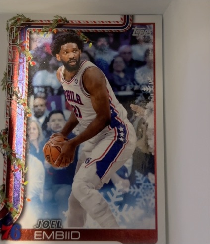 2025-26 Topps Holiday #H18 Joel Embiid — front