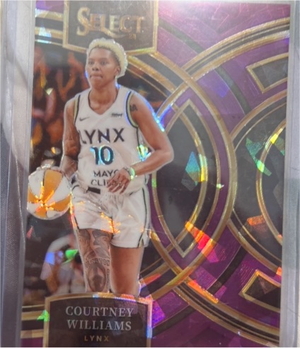 2024 Panini Select WNBA #163 Courtney Williams — front