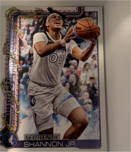 2025-26 Topps Holiday #H88 Terrence Shannon Jr. — front