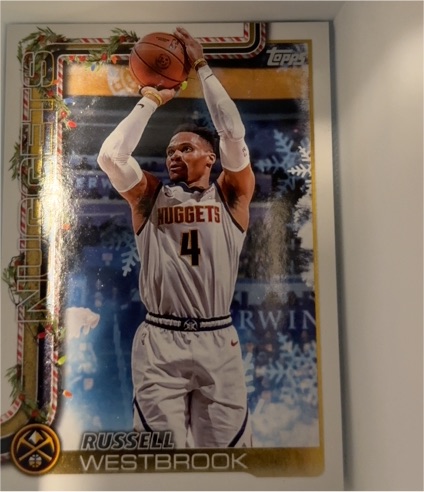 2025-26 Topps Holiday #H81 Russell Westbrook — front