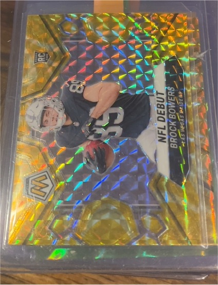 2024 Panini Mosaic NFL Debut #286 Brock Bowers — front