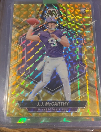 2024 Panini Mosaic #310 J.J. McCarthy — front