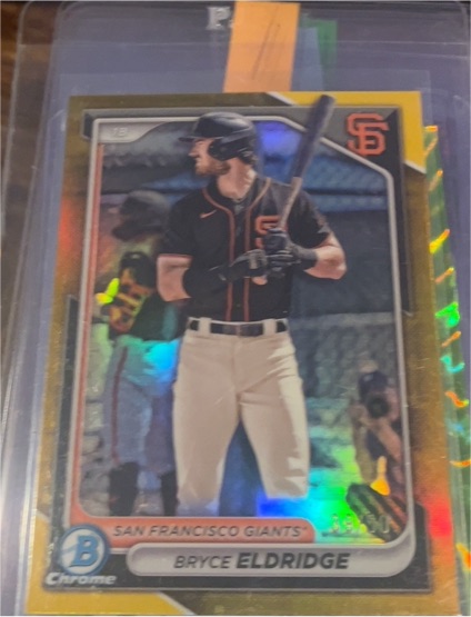 2024 Bowman Chrome #134 Bryce Eldridge — front