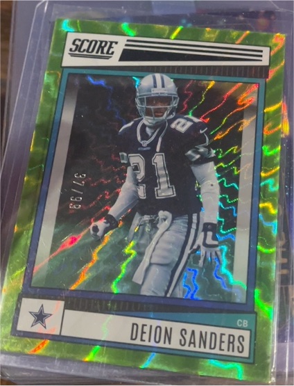 2022 Panini Score #230 Deion Sanders — front