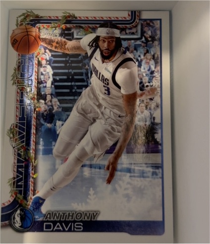 2025-26 Topps Holiday #H136 Anthony Davis — front