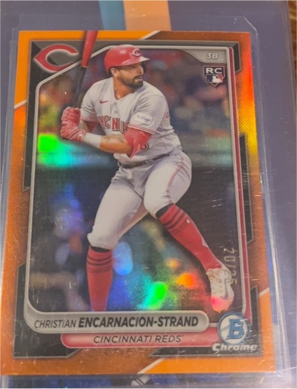2024 Bowman Chrome #91 Christian Encarnacion-Strand — front