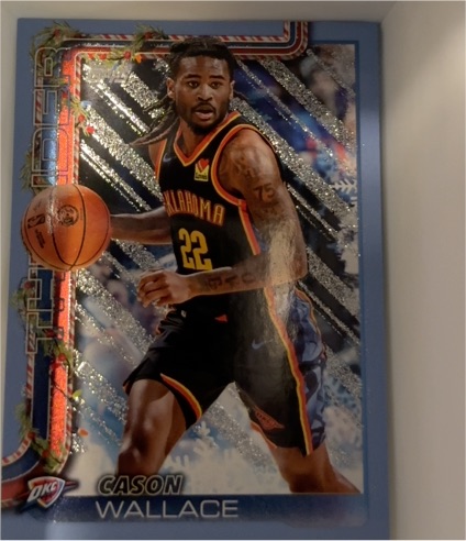 2025-26 Topps Holiday #H94 Cason Wallace — front