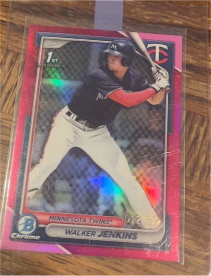 2024 Bowman Chrome Prospects #BCP-43 Walker Jenkins — front