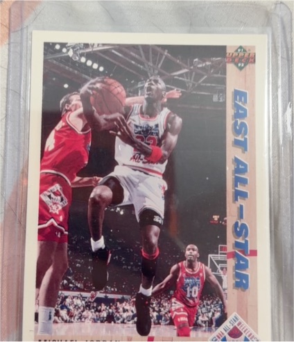 1991 Upper Deck #48 Michael Jordan East All-Star — front