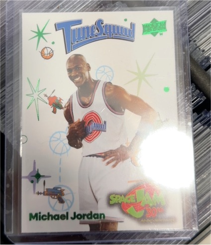 2026 Upper Deck Space Jam 30th Anniversary #10 Michael Jordan — front