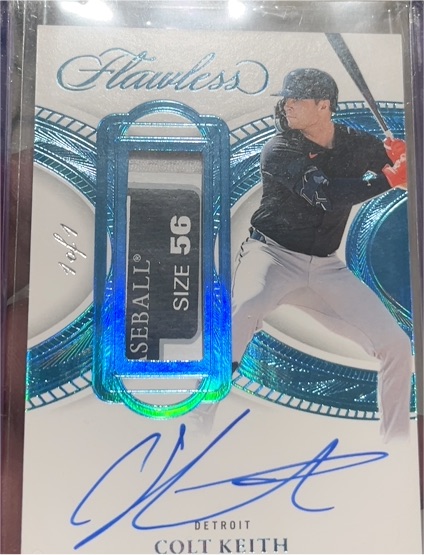2024 Panini Flawless #PSS-CK Colt Keith — front