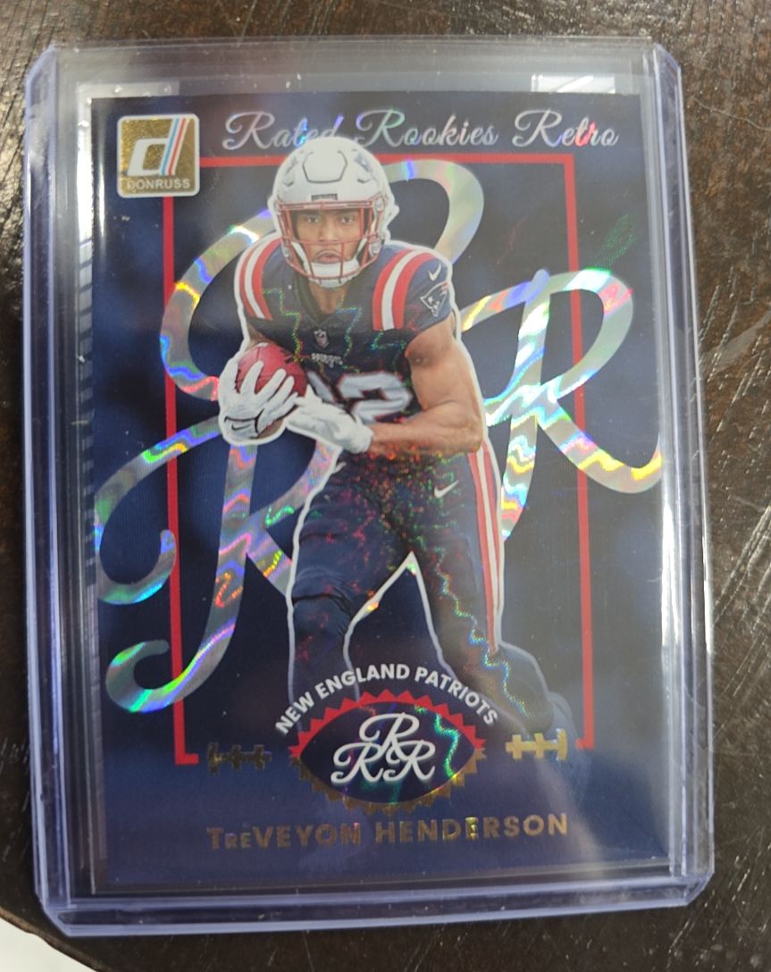 2025 Donruss #20 TreVeyon Henderson Rated Rookies Retro — front