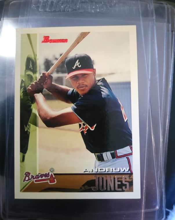 1995 Bowman #23 Andruw Jones Rookie Card — front