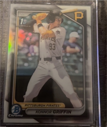2024 Bowman Chrome #BDC-22 Konnor Griffin — front