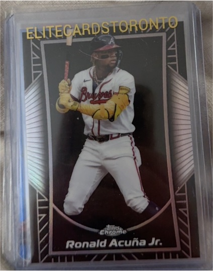 2025 Topps Chrome #SE-3 Ronald Acuña Jr. — front