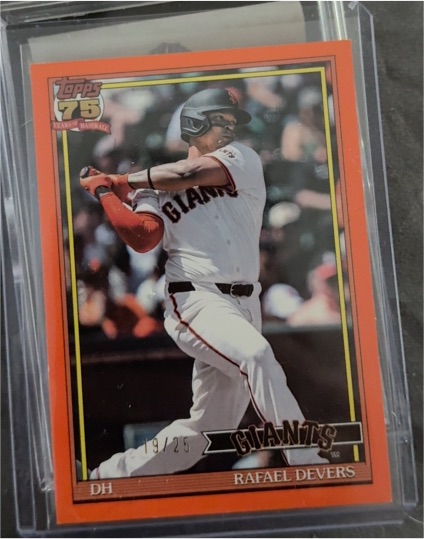 2026 Topps Series 1 #T91-54 Rafael Devers — front