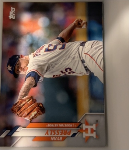 2020 Topps #163 Ryan Pressly — front