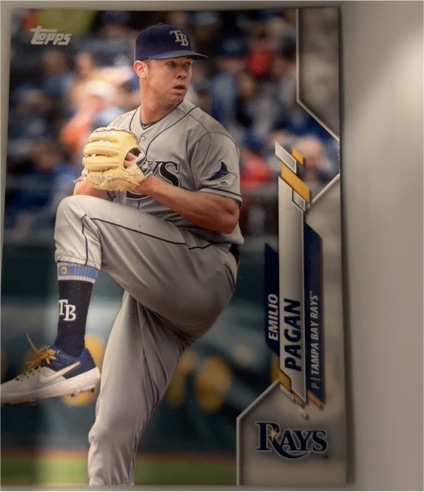2020 Topps #22 Emilio Pagan — front