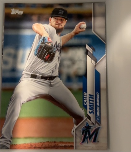 2020 Topps #122 Caleb Smith — front