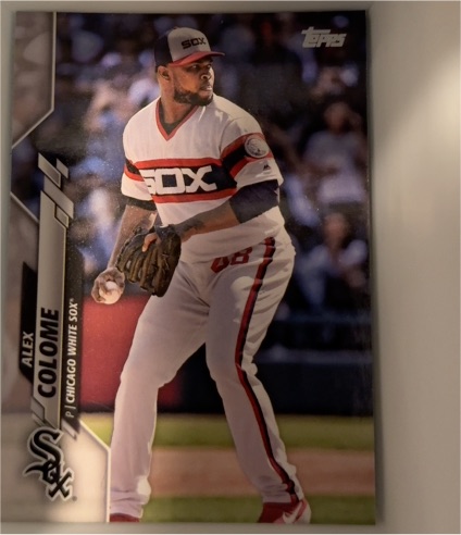 2020 Topps #93 Alex Colome — front