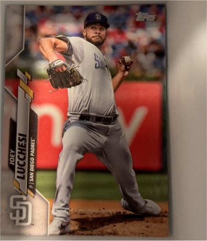 2020 Topps #257 Joey Lucchesi — front