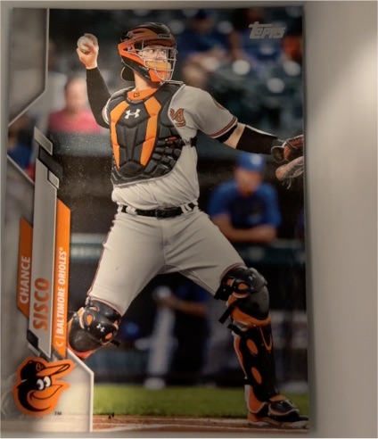 2020 Topps #187 Chance Sisco — front