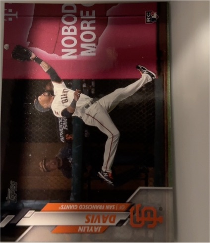 2020 Topps #259 Jaylin Davis — front
