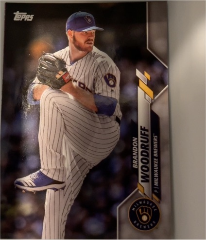 2020 Topps #32 Brandon Woodruff — front