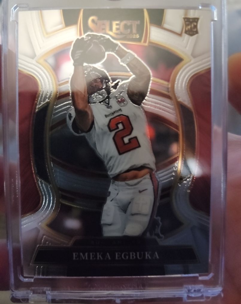2025 Panini Select #37 Emeka Egbuka — front