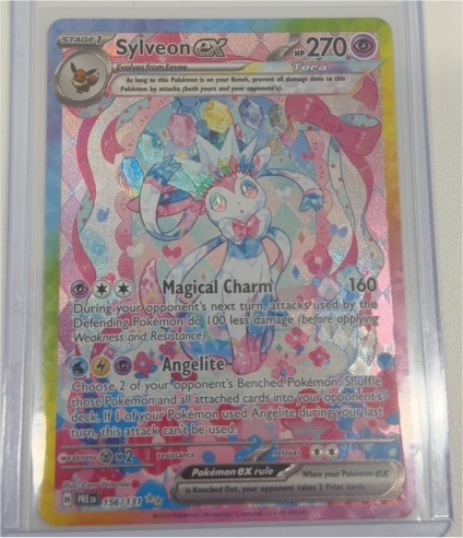 2025 Pokémon TCG Prismatic Evolutions #156 Sylveon EX — front