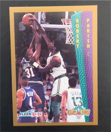 1992-93 Fleer Slam Dunk #287 Robert Parish — front