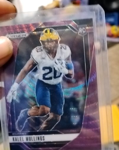 2025 Panini Prizm Draft Picks #64 Kalel Mullings — front