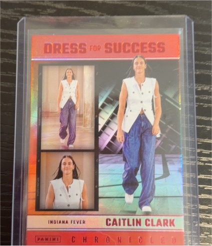 2025 Panini Chronicled #70 Caitlin Clark — front