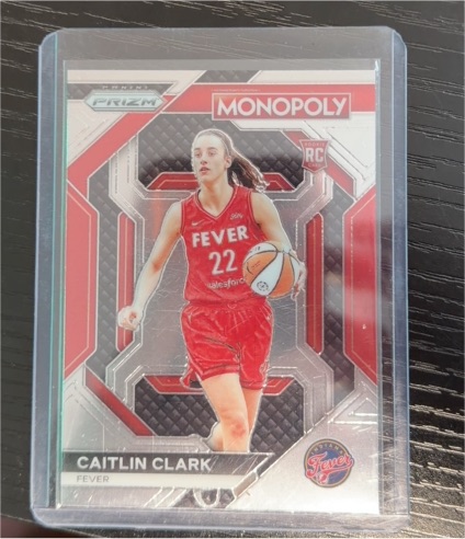 2024 Panini Prizm Monopoly #WNBA27 Caitlin Clark — front