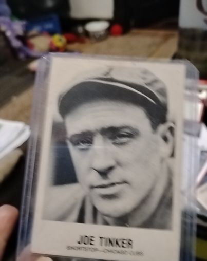 1950 Callahan Hall of Fame #NNO Joe Tinker — front