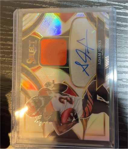 2025 Panini Select #/249 Adam Jones — front