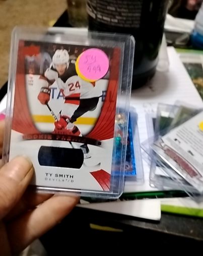 2020-21 Upper Deck Trilogy #TS Ty Smith — front
