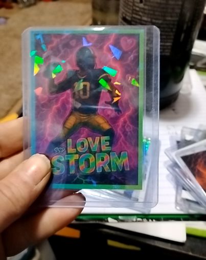 2025 Custom Heat Love Storm SSP Jordan Love — front