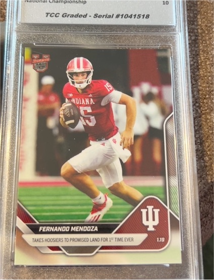 2025 Bowman U Now #119 Fernando Mendoza — front