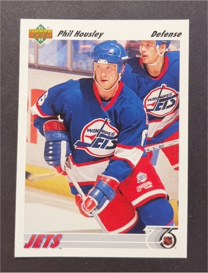 1991-92 Upper Deck #106 Phil Housley — front