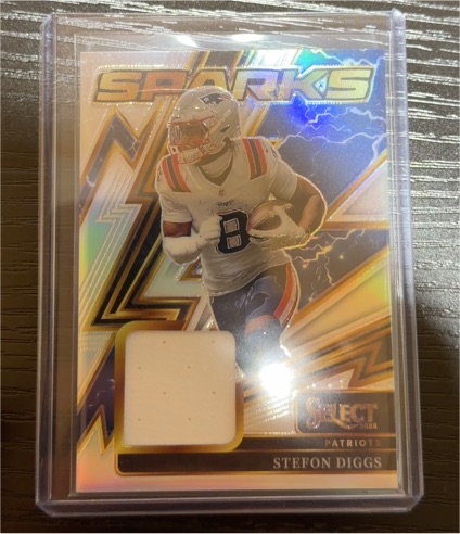 2022 Panini Select Sparks #SP-13 Stefon Diggs — front