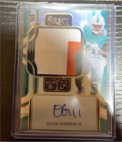 2025 Panini Select #RSI-OGN Ollie Gordon II — front