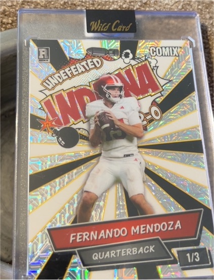 2025 Wild Card Comix #ACBL-FM09 Fernando Mendoza — front