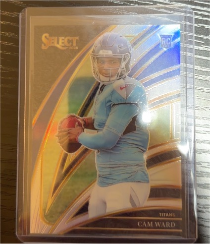 2025 Panini Select #226 Cam Ward Rookie Club Level — front