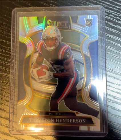 2025 Panini Select #78 Treveyon Henderson — front